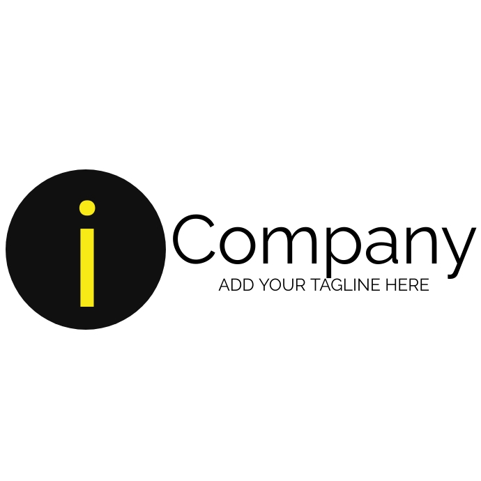 I letter logo | I logo Logotyp template